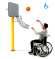 Уличный тренажер Баскетбол для инвалидов GK006