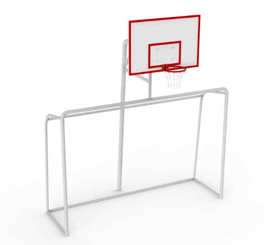 Ворота для мини футбола с баскетбольным кольцом AVI51201