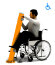 Уличный тренажер для инвалидов Велосипед INCLUSIVE-SPORT GK007